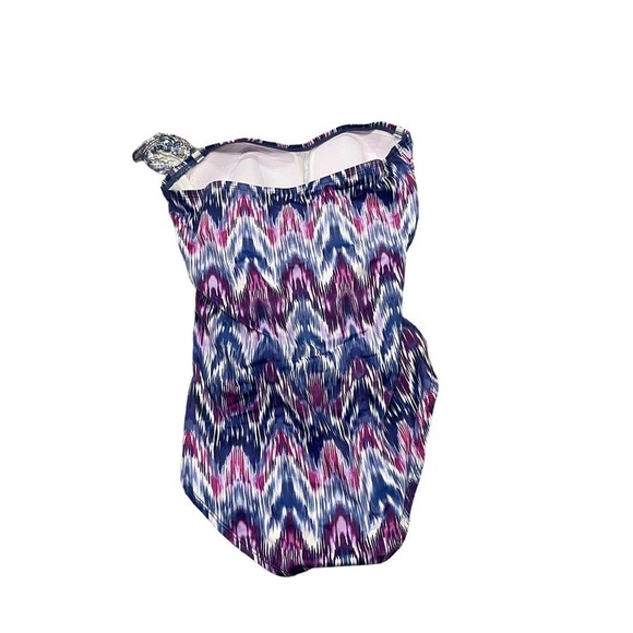 Tommy Bahama Women's Mirage Bandeau Tie Dye One-Piece Swimsuit Size 4 NWOT - Picture 5 of 9